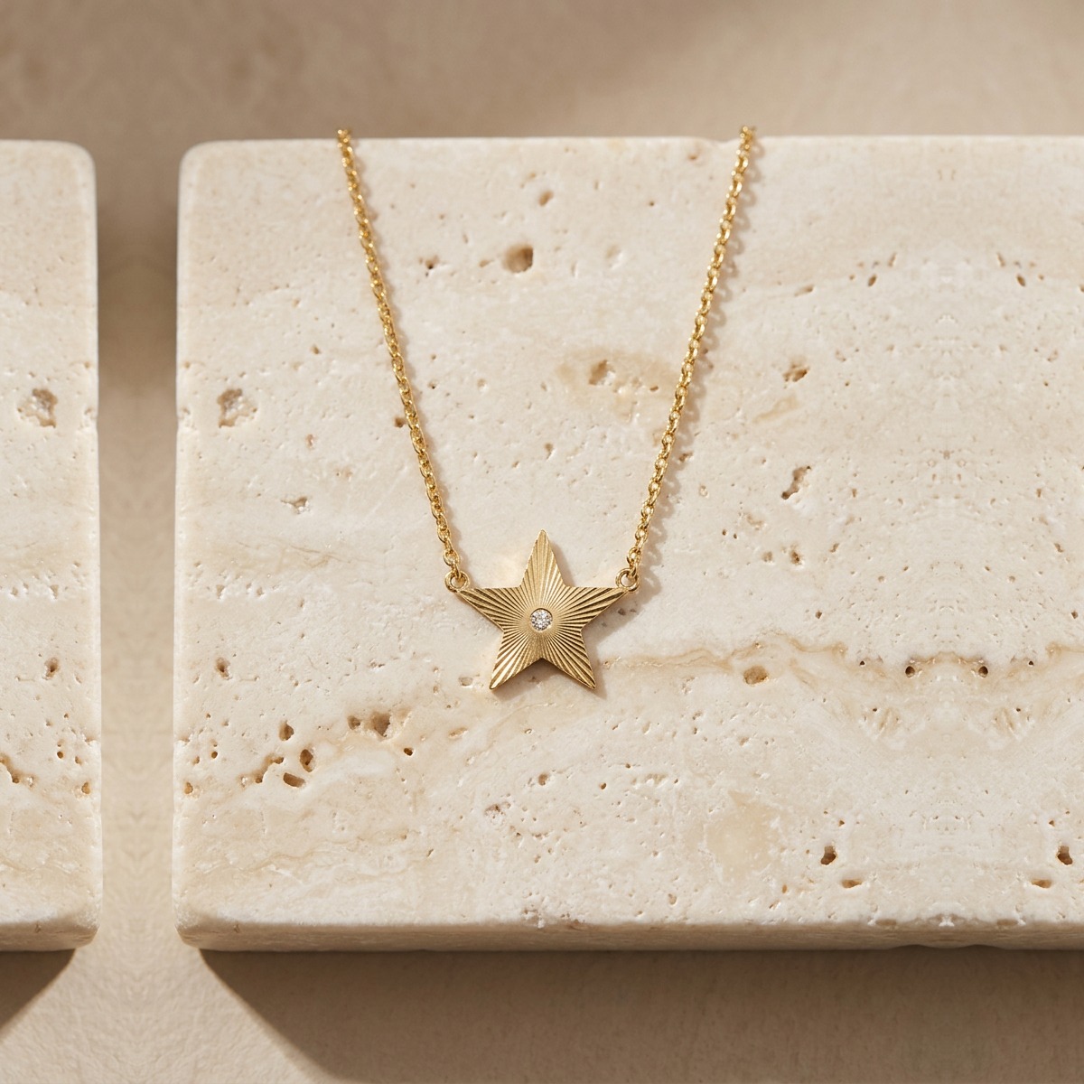 Mini 70's Star Necklace by YLANG23