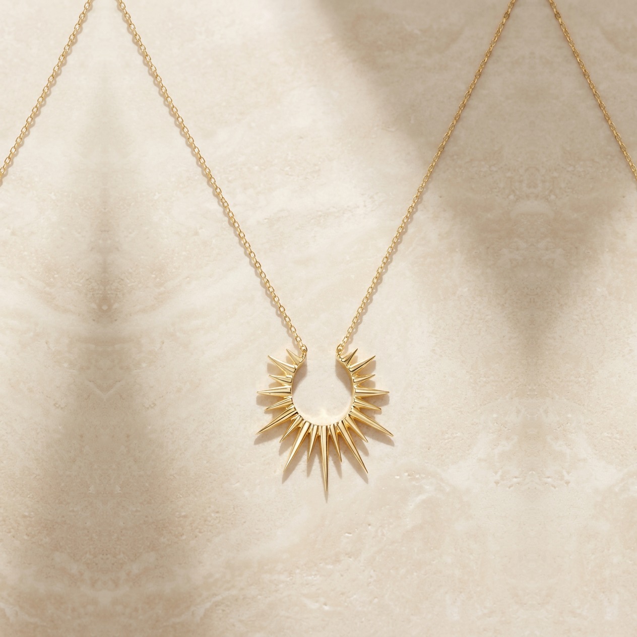 Small Sun Necklace by YLANG23
